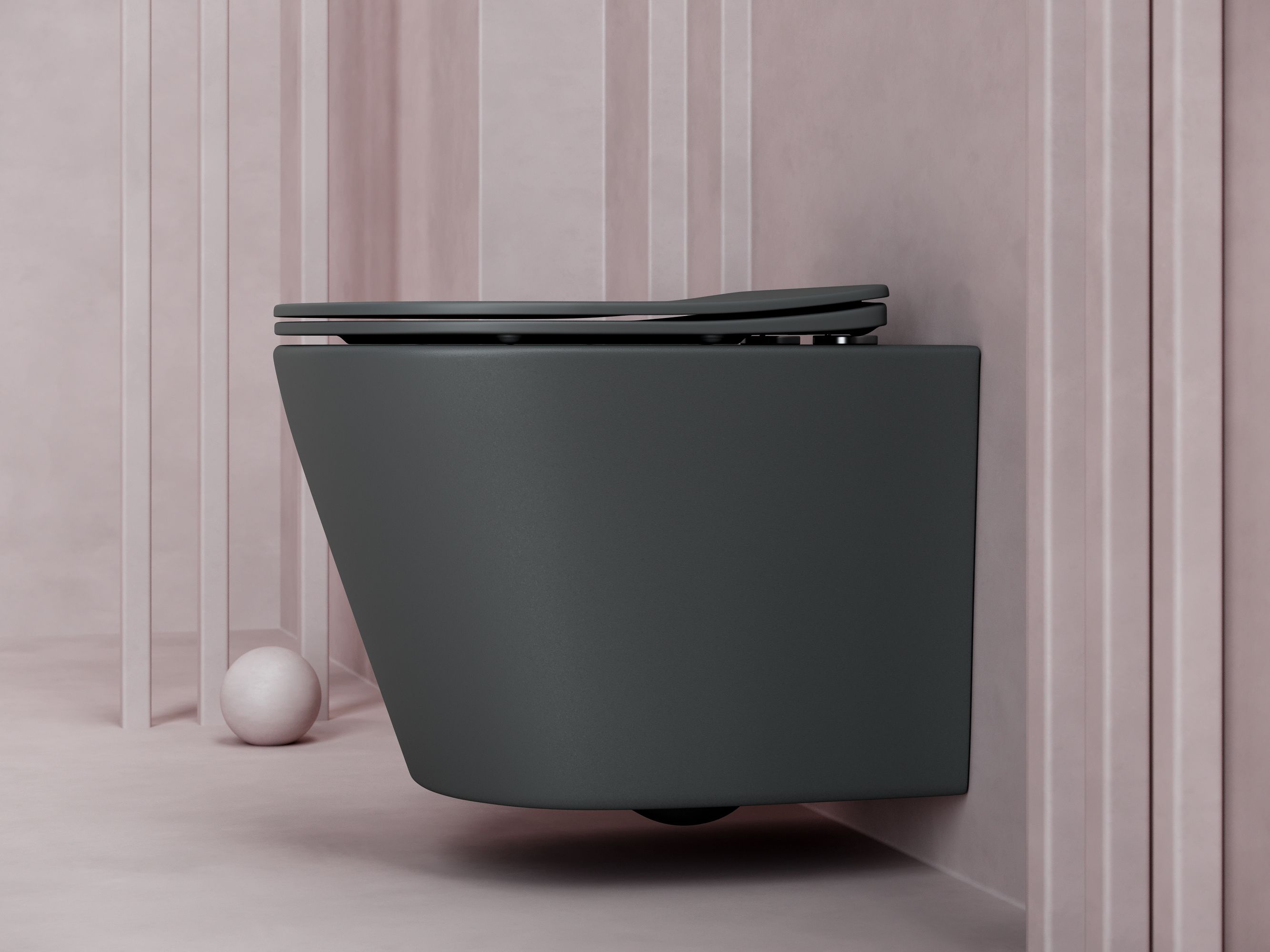 Подвесной унитаз Balearica Rimless CN6000MDH