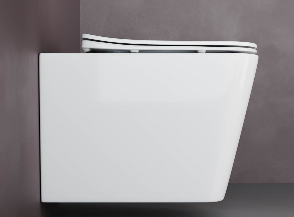 Подвесной унитаз Cubic Rimless CN1806