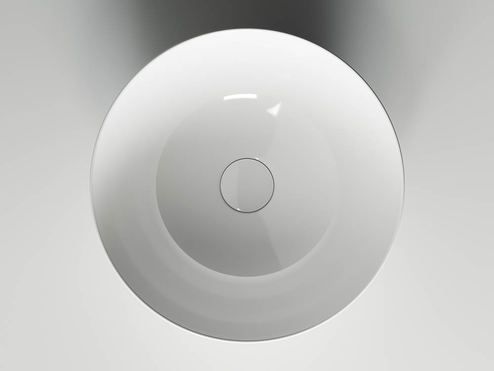 Умывальник чаша накладная круглая CN6002