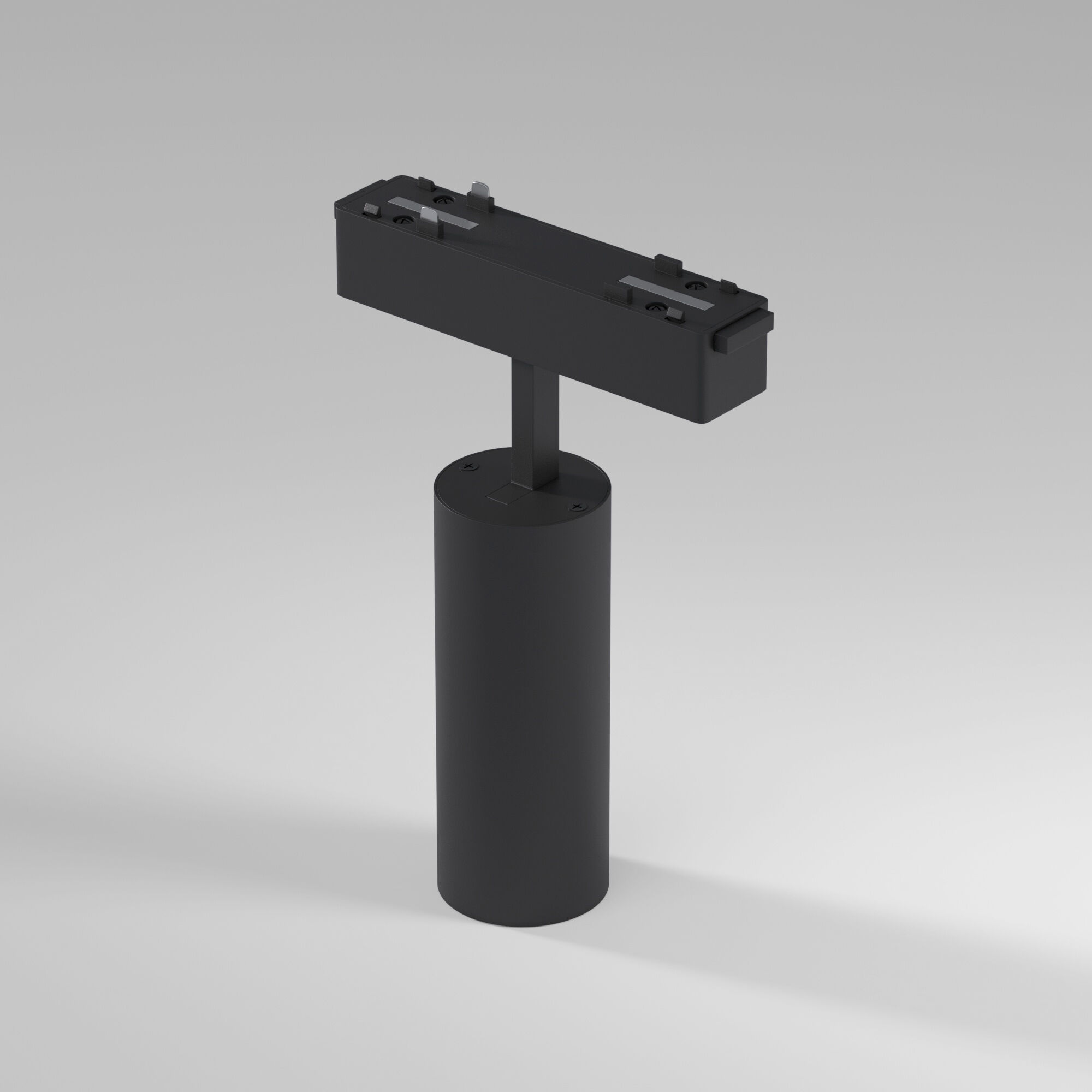 Flat Magnetic Трековый поворотный светильник 9W 4000K Arcos чёрный