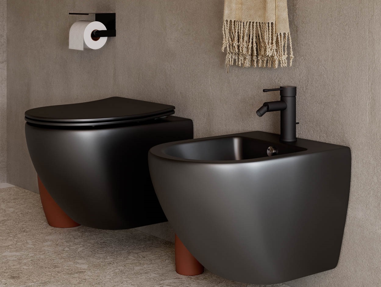 Подвесной унитаз Metropol Rimless CN4002MB