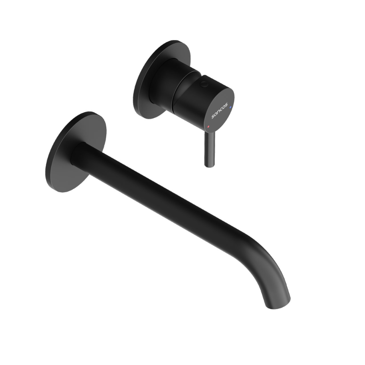 Смеситель для раковины Etna с внутренней частью, черный матовый SC9004MB