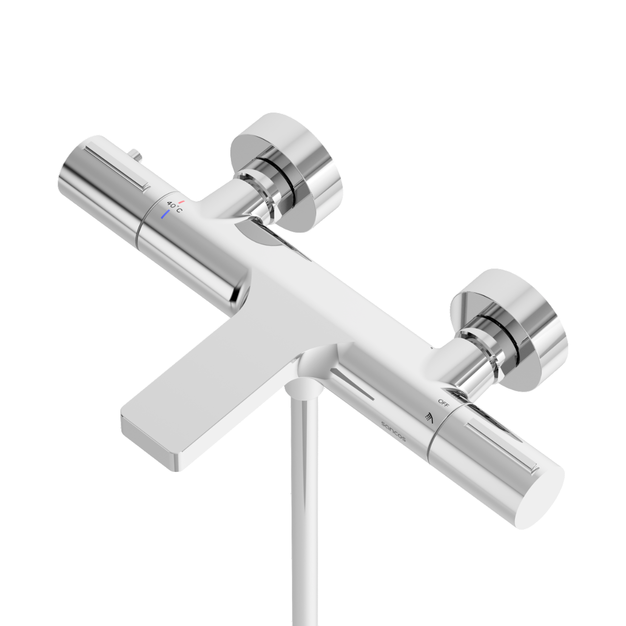 Термостатический смеситель для ванны с душем Etna, хром SC9006CH