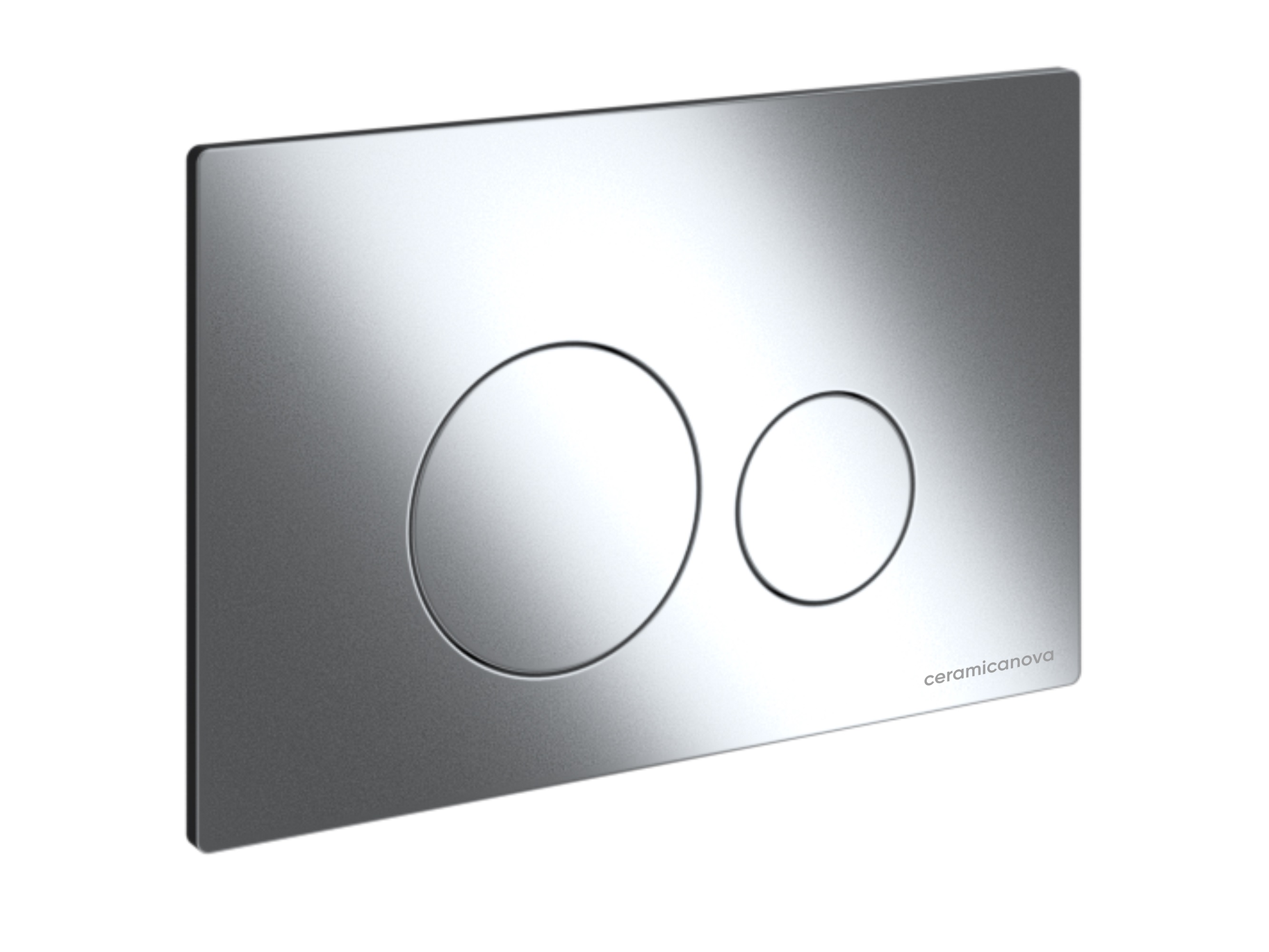 Система инсталляции для унитазов CERAMICANOVA Envision с кнопкой смыва Round цвет хром и креплениями CN1001CH