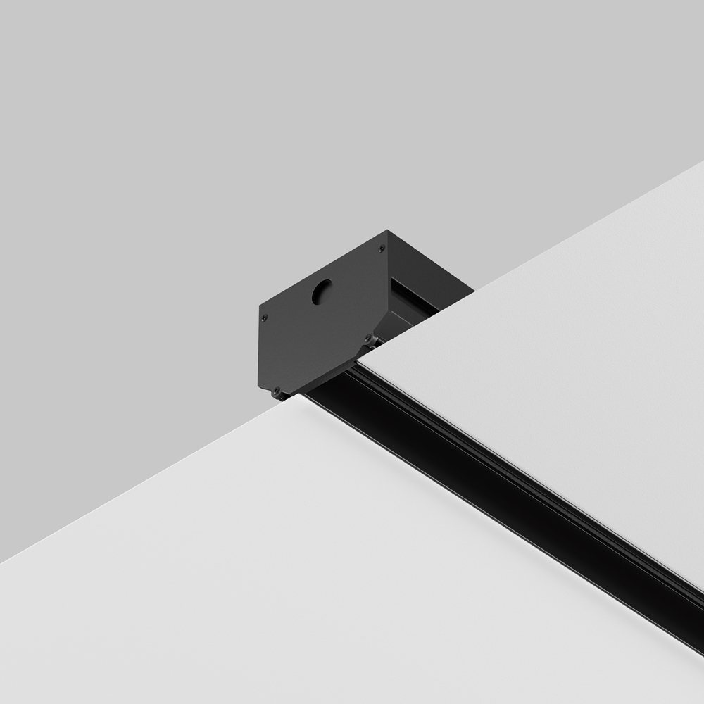 Комплект заглушек к шинопроводу Exility для монтажа в натяжной ПВХ потолок (внешняя 2 шт+внутренняя 2 шт) TRA034EC-SCH-42B