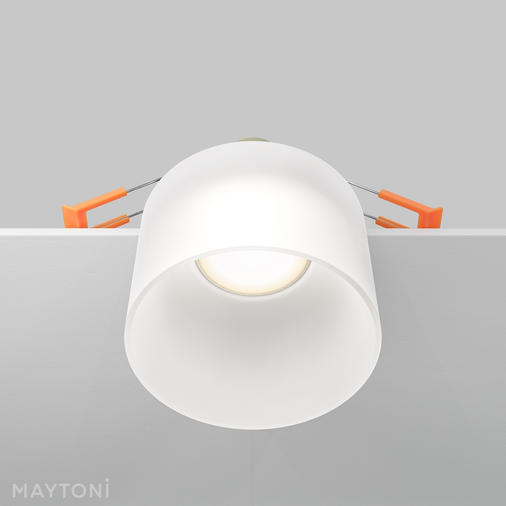 Встраиваемый светильник Maytoni Pauline GU10 1x10Вт DL047-01W
