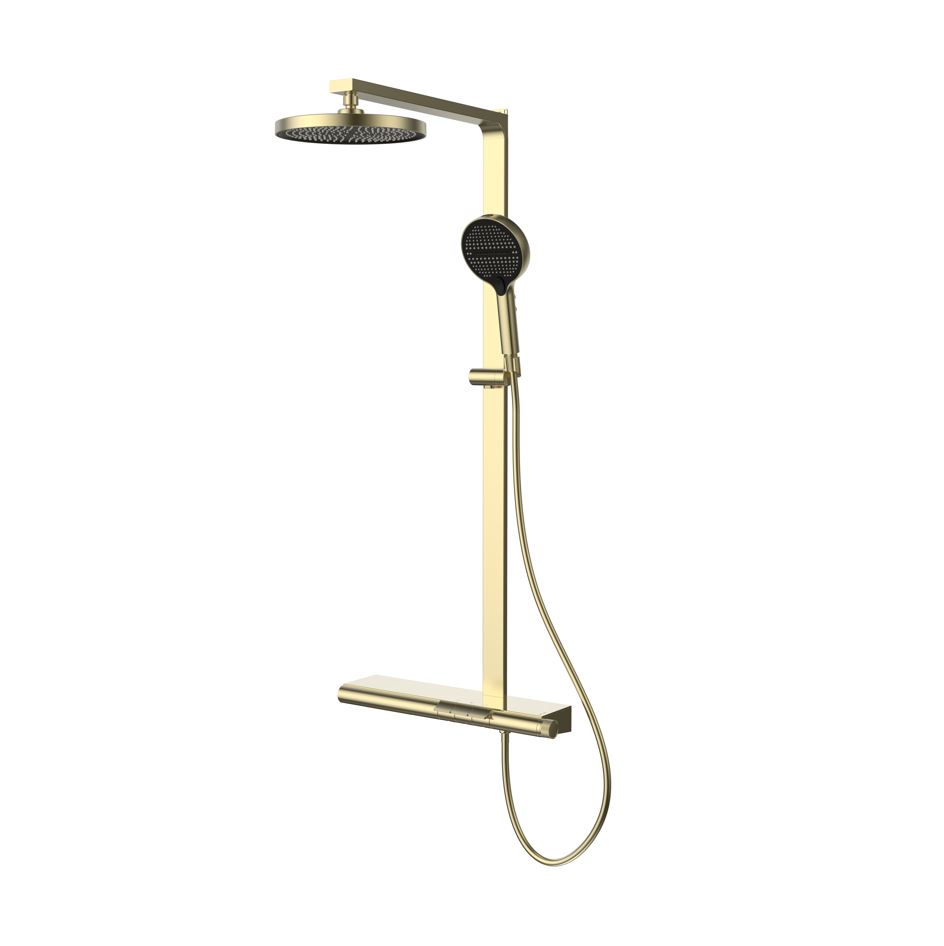 Душевая стойка Vincea Aspire VSFS-4AS1BG настенная цвет брашированное золото