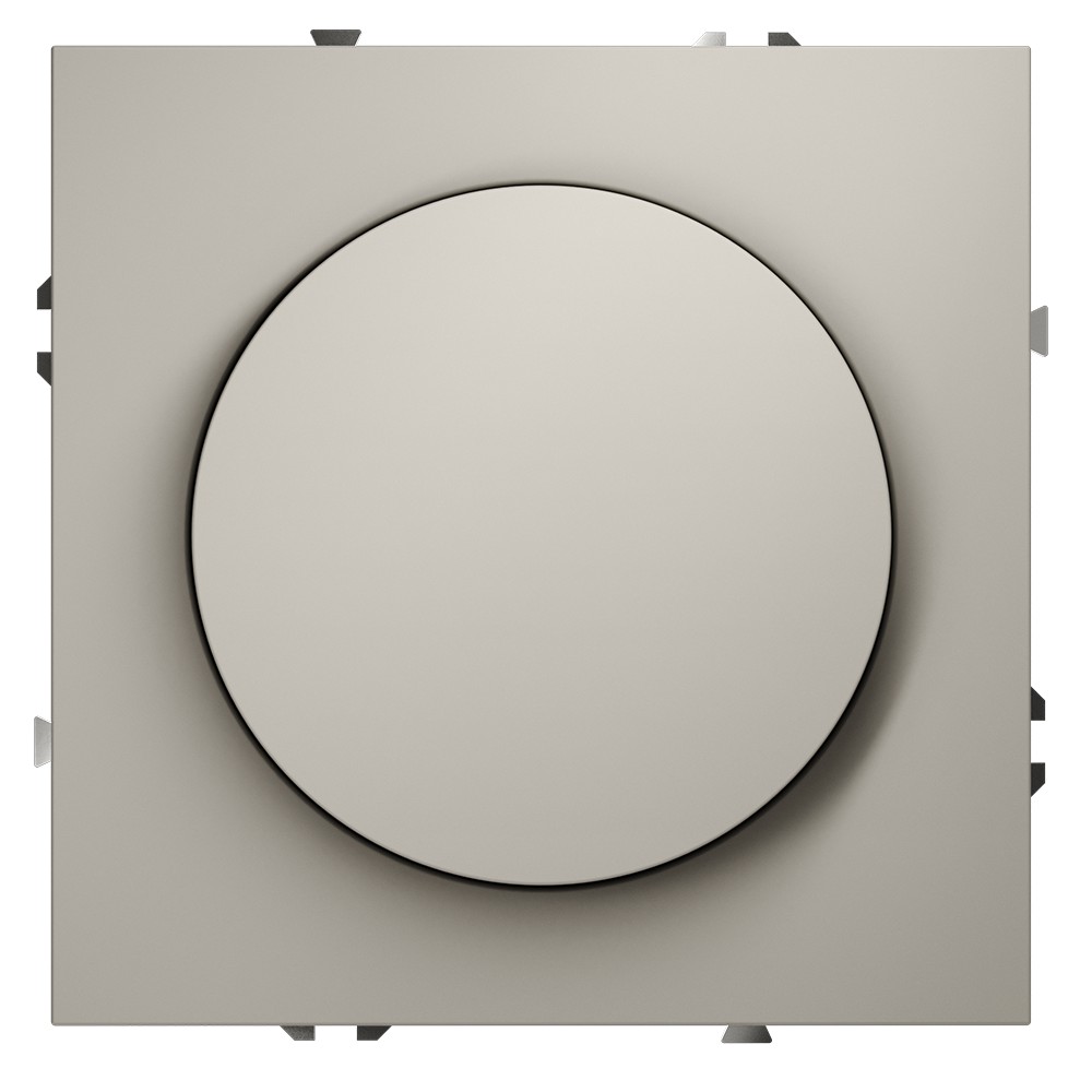 Светорегулятор встраиваемый VOLTUM S70 поворотно-нажимной 600 Вт, (кашемир)