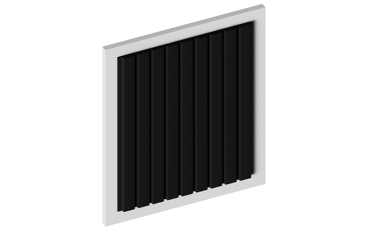 Панель LV124 BK HIWOOD