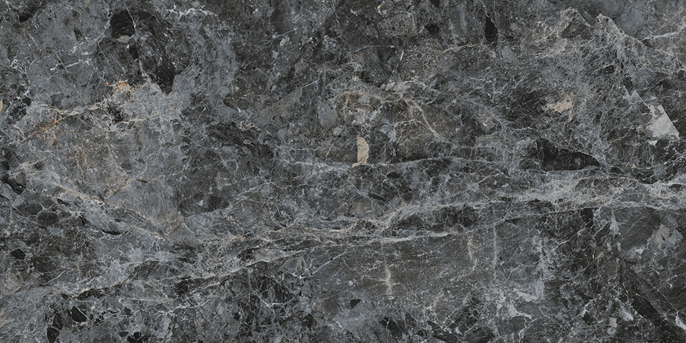 60x120 MarbleS Бреча Черный Лаппато R9
