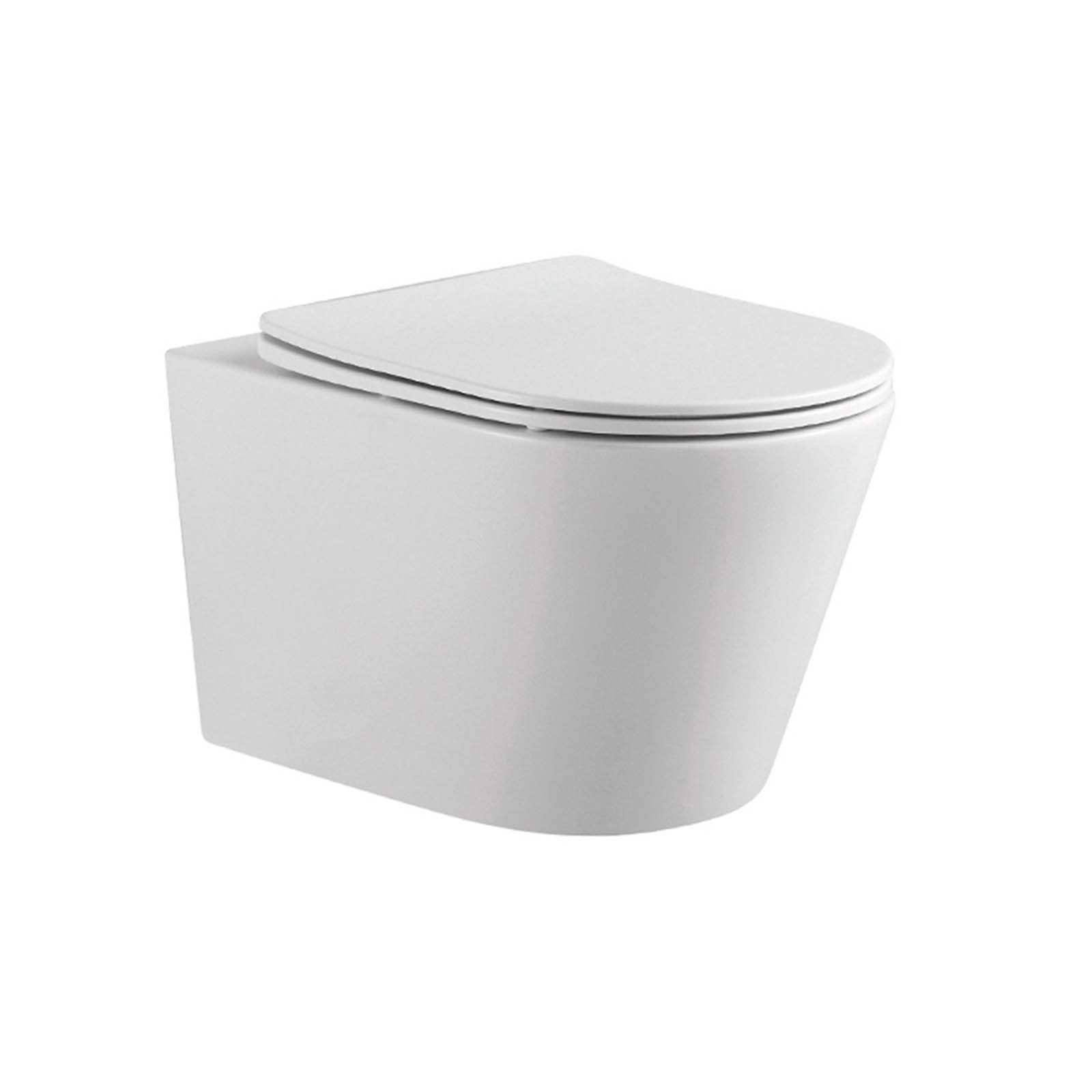 Унитаз подвесной безободковый Aquatek ВЕГА AQ1905-00 525*360*320 с сиденьем Soft Close