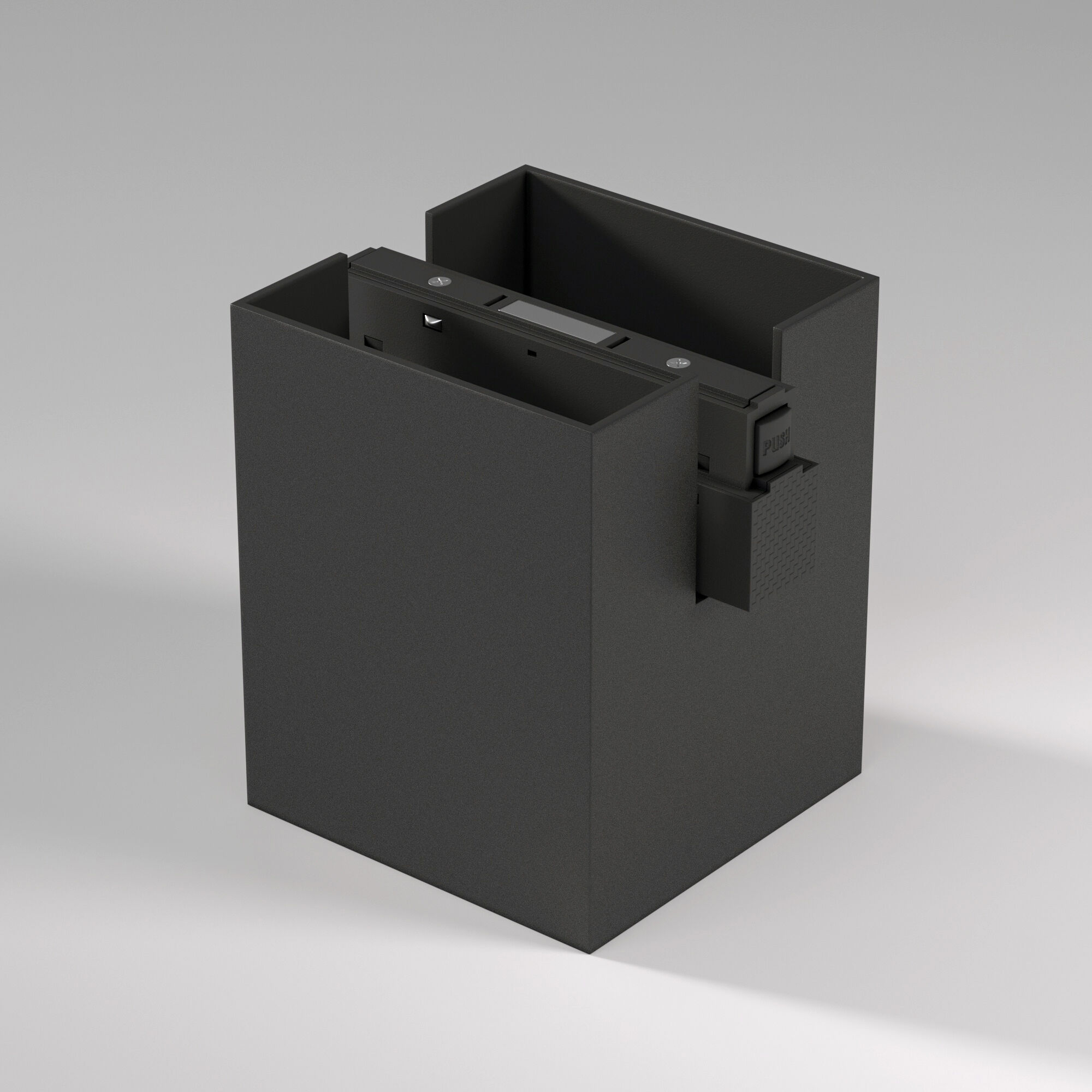 Slim Magnetic Трековый светильник 12W 4200K Solo чёрный