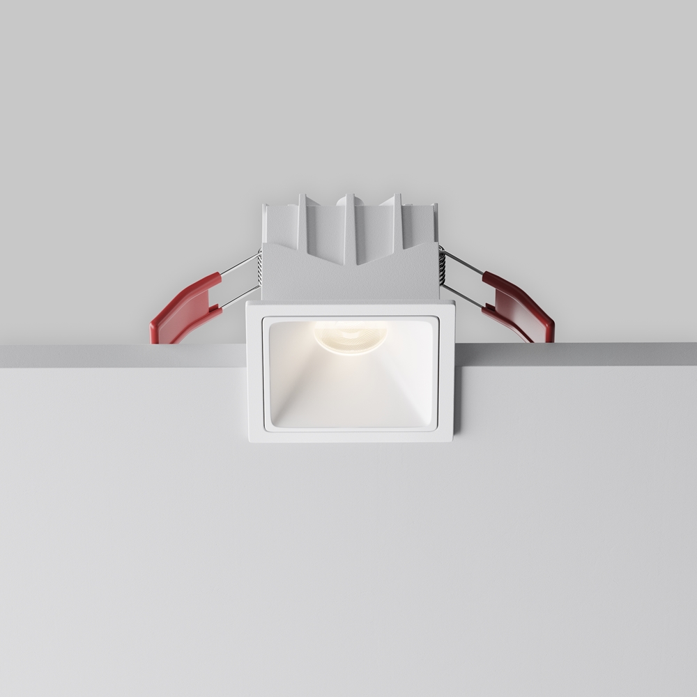 Встраиваемый светильник Maytoni Alfa LED 3000К 10Вт 50° DL043-01-10W3K-SQ-W-1