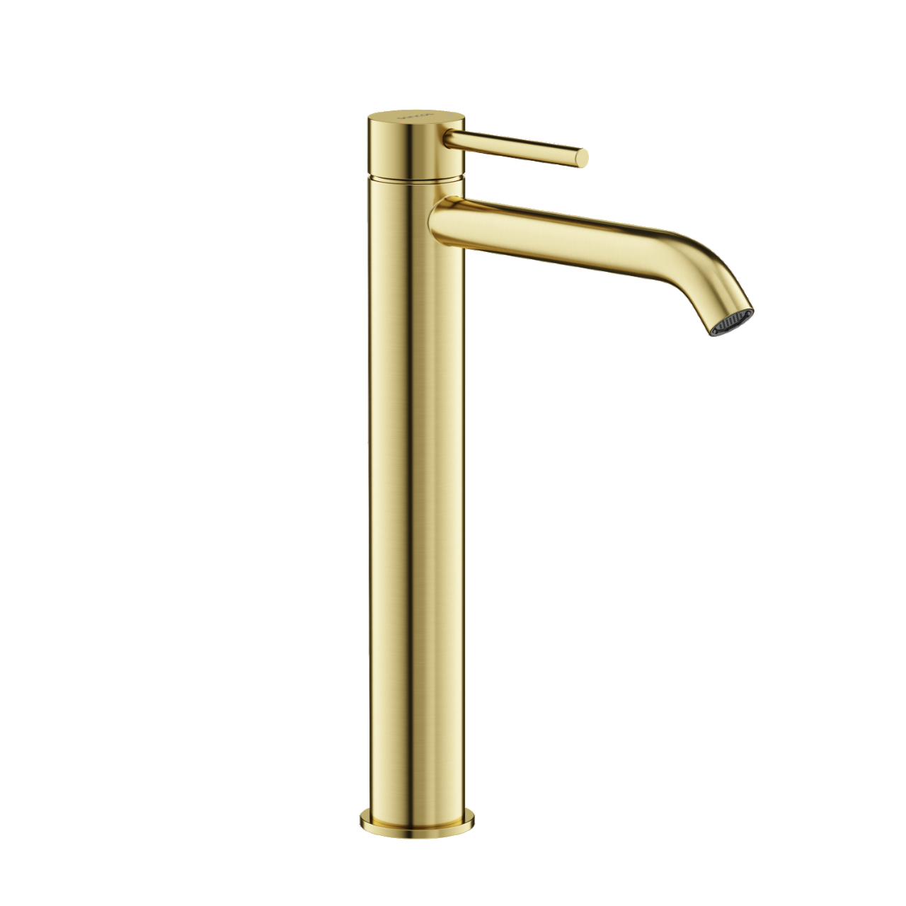 Смеситель для раковины высокий Etna, брашированное золото, PVD покрытие SC9002BG