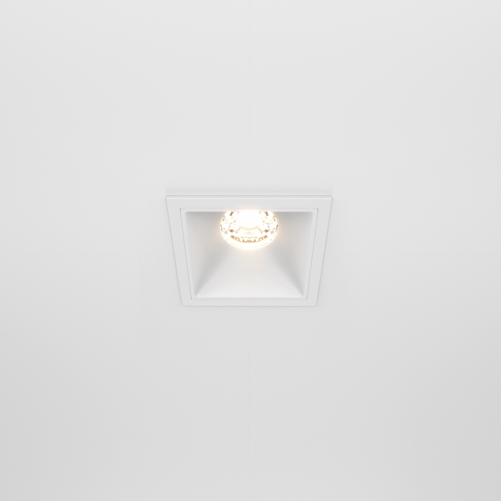 Встраиваемый светильник Maytoni Alfa LED 3000K 10Вт 36° DL043-01-10W3K-SQ-W