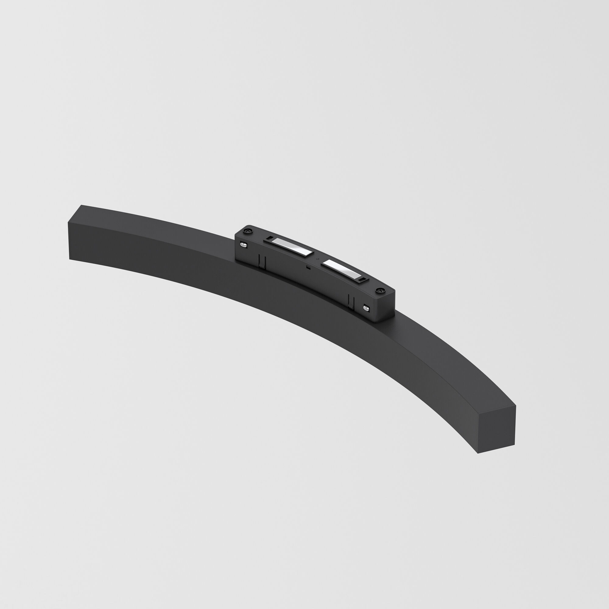 Slim Magnetic Трековый светильник для радиусного шинопровода 16W 4200K Planar чёрный Ø 800мм