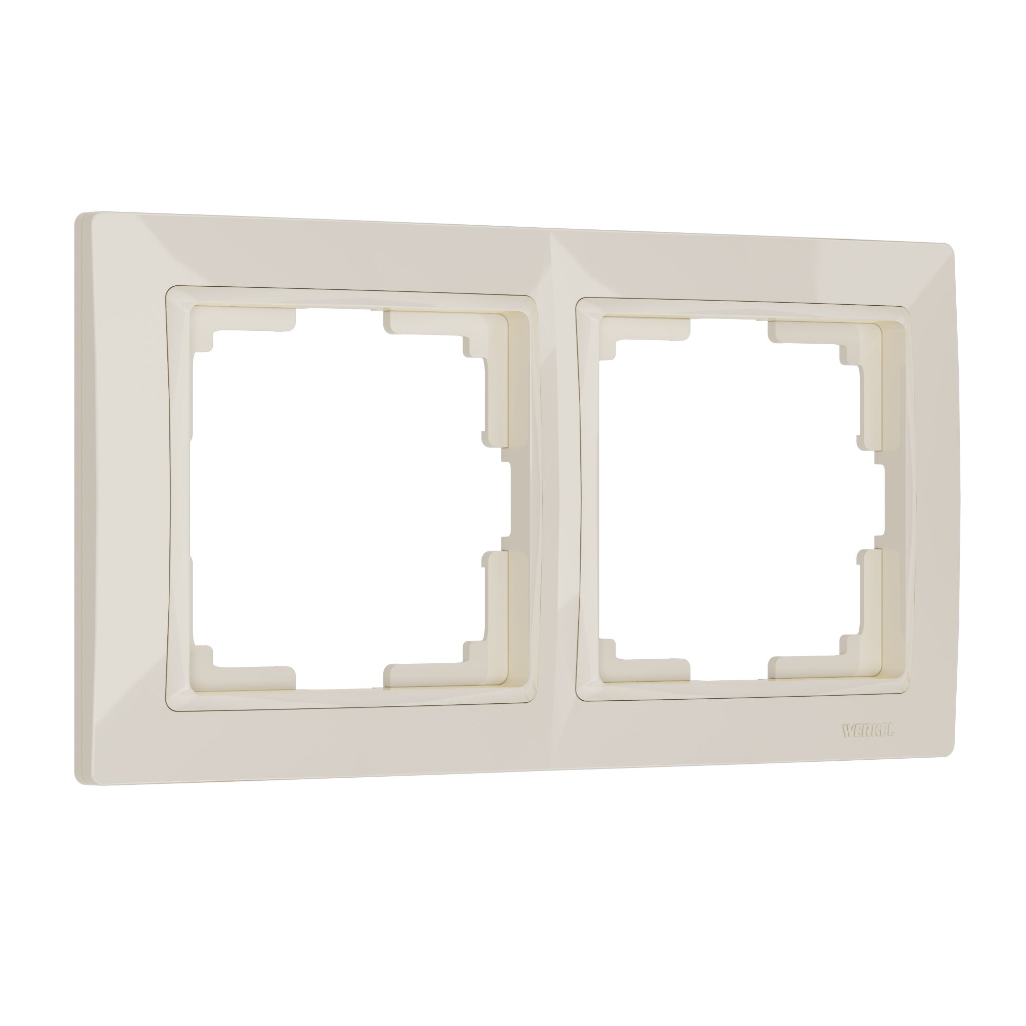Рамка на 2 поста Snabb basic (слоновая кость) Werkel