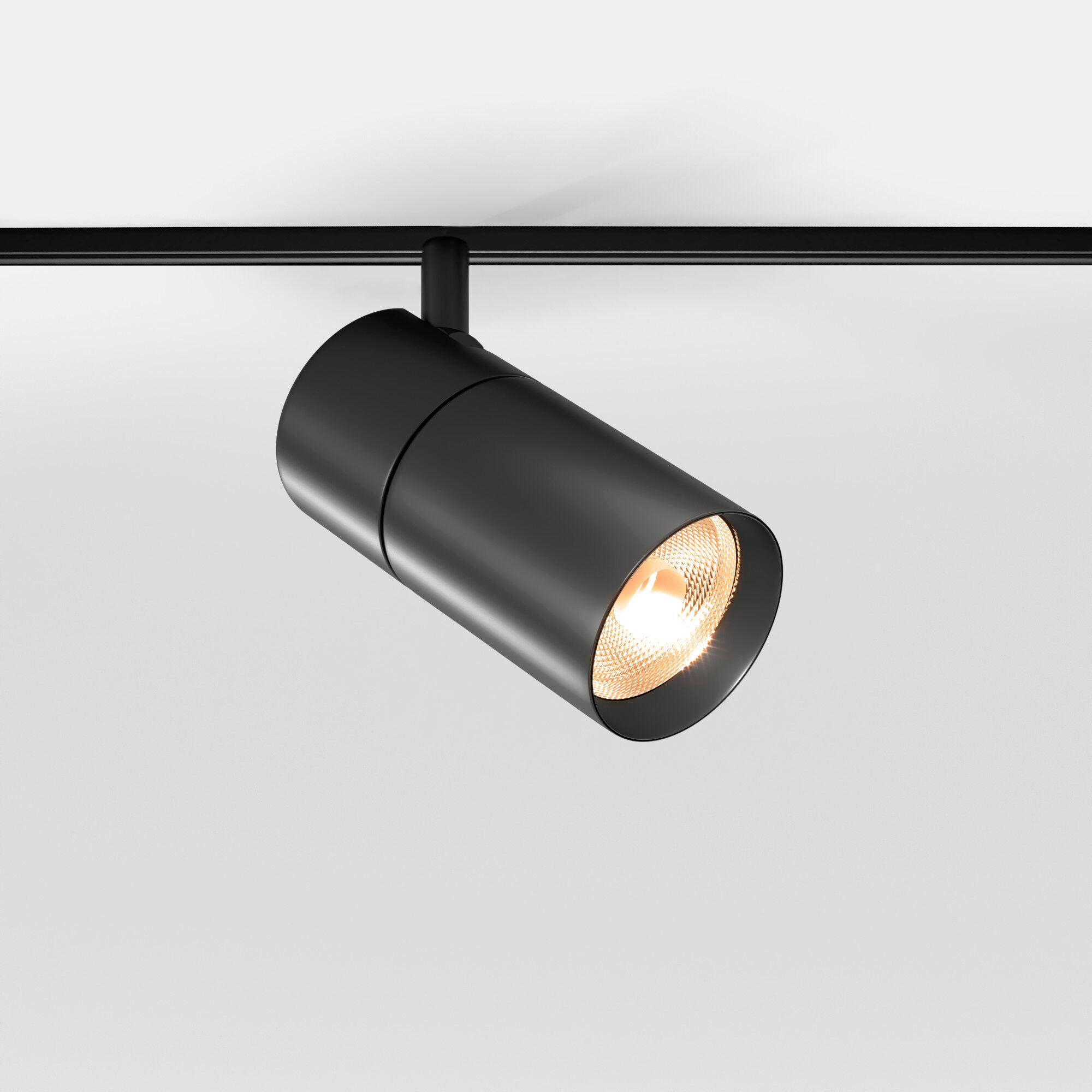 Slim Magnetic R02 Трековый поворотный светильник 12W 3000K черный