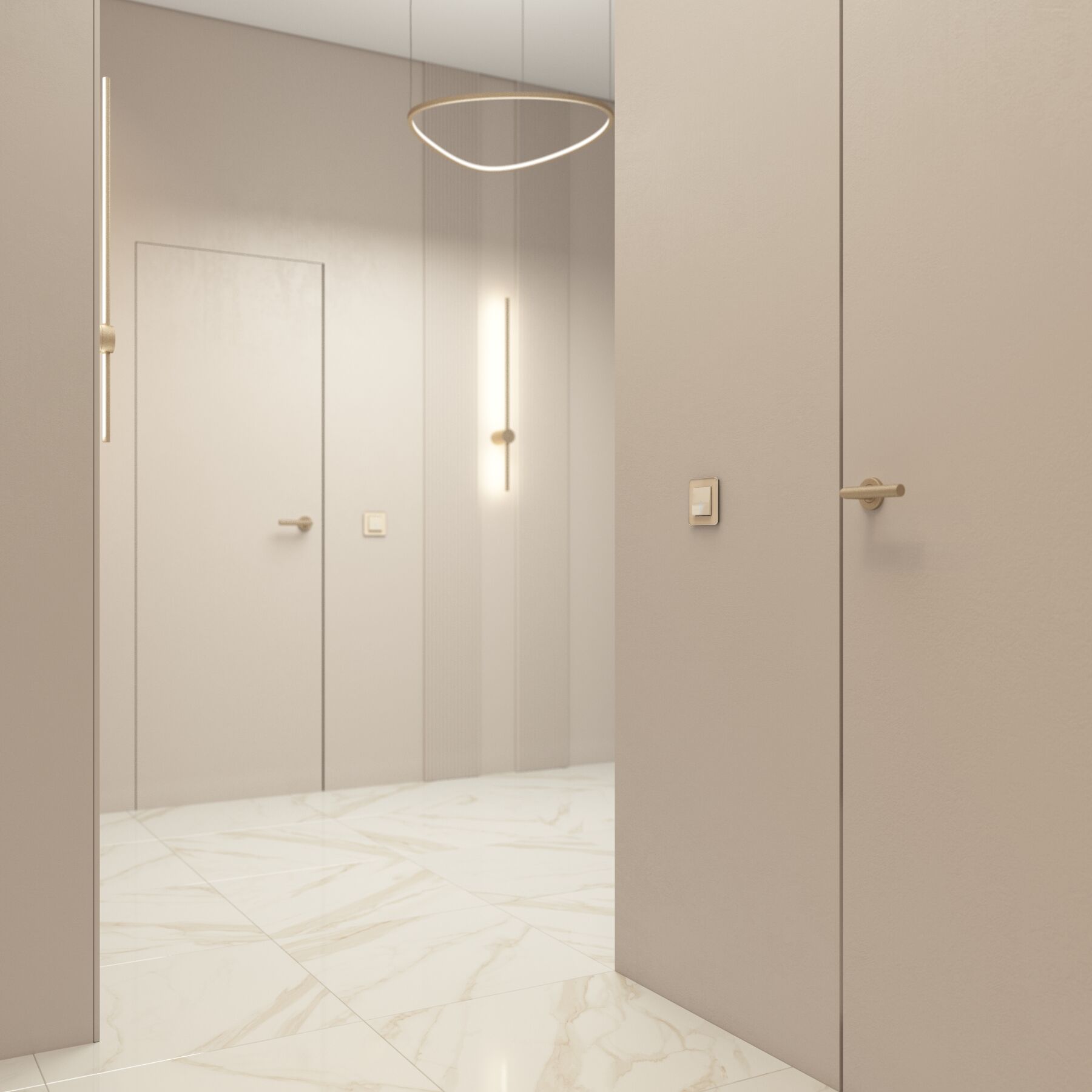 Рамка из стекла на 1 пост Elite айвори Werkel