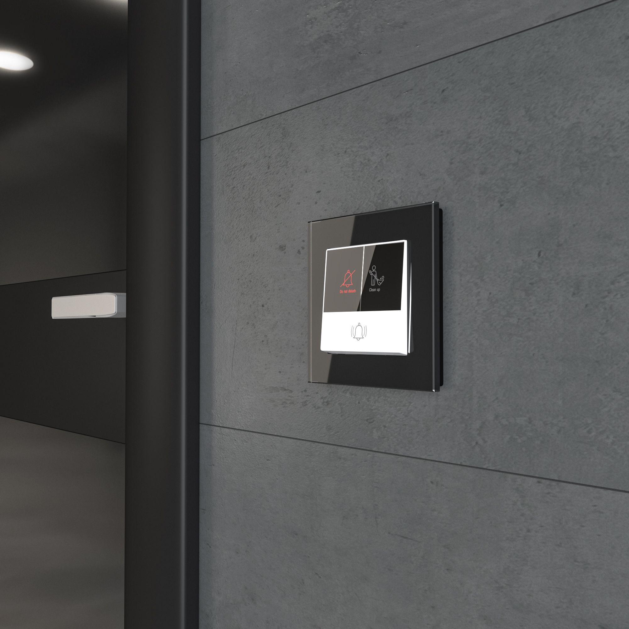 Кнопка звонка с индикацией для отелей (белый) Werkel