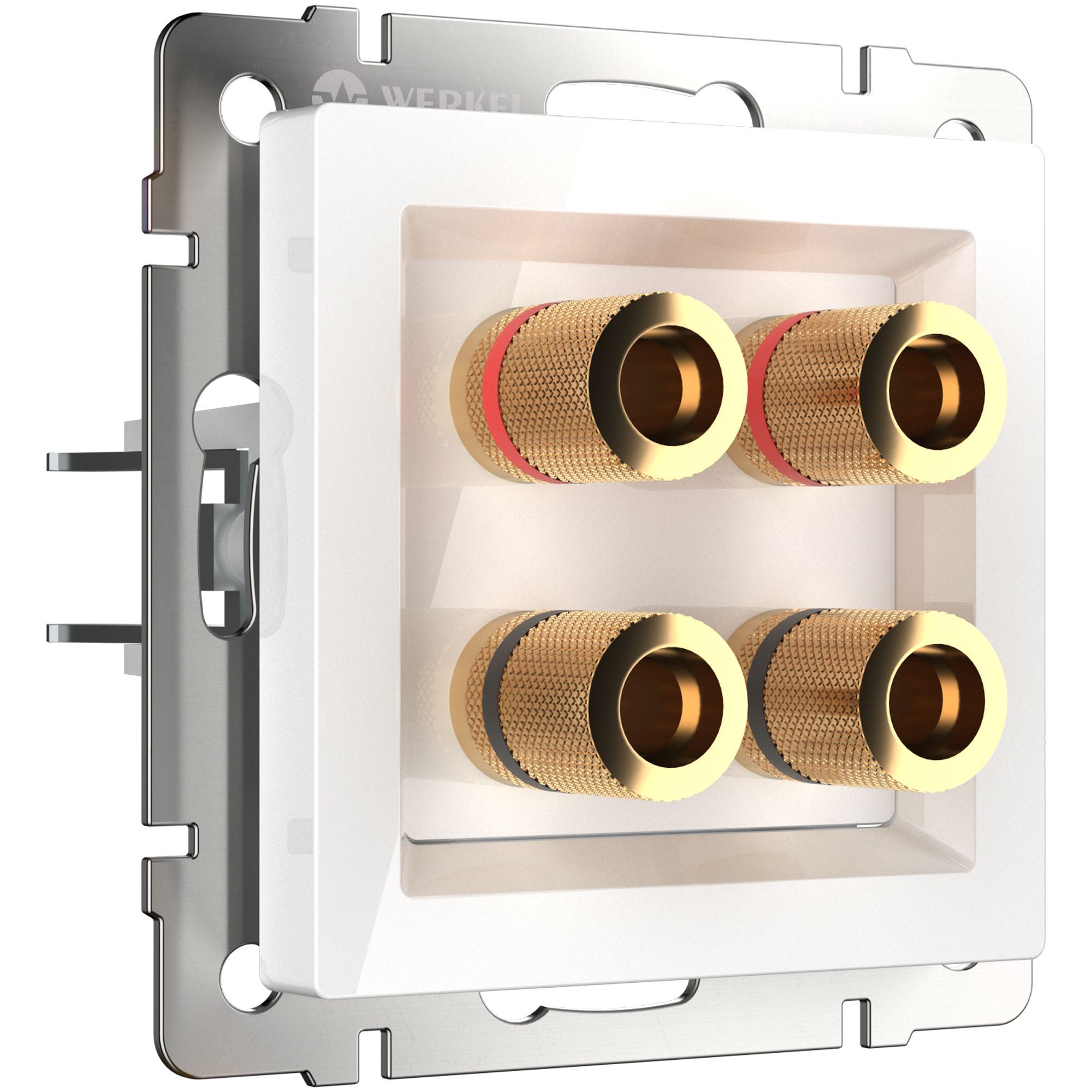 Акустическая розетка (белый глянцевый) Werkel