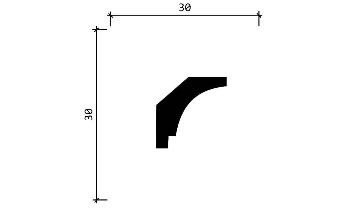 Карниз DD37