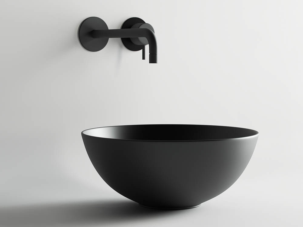 Умывальник чаша накладная круглая CN6004