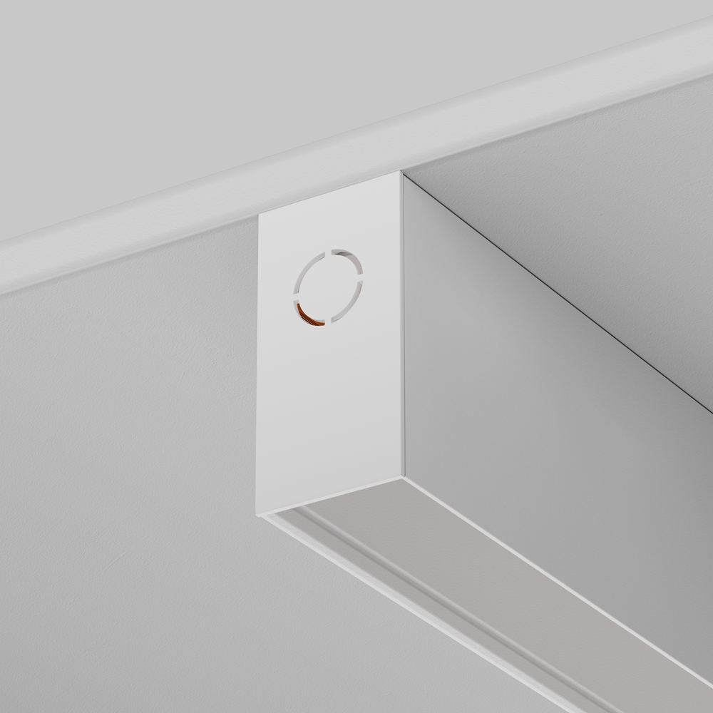 Заглушка торцевая 2 шт. Exility накладной белый Maytoni TRA034EC-41W