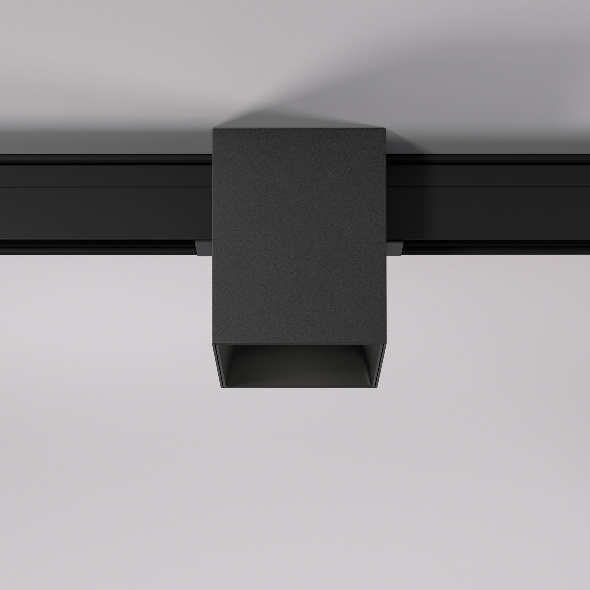 Slim Magnetic Трековый светильник 12W 4200K Solo чёрный