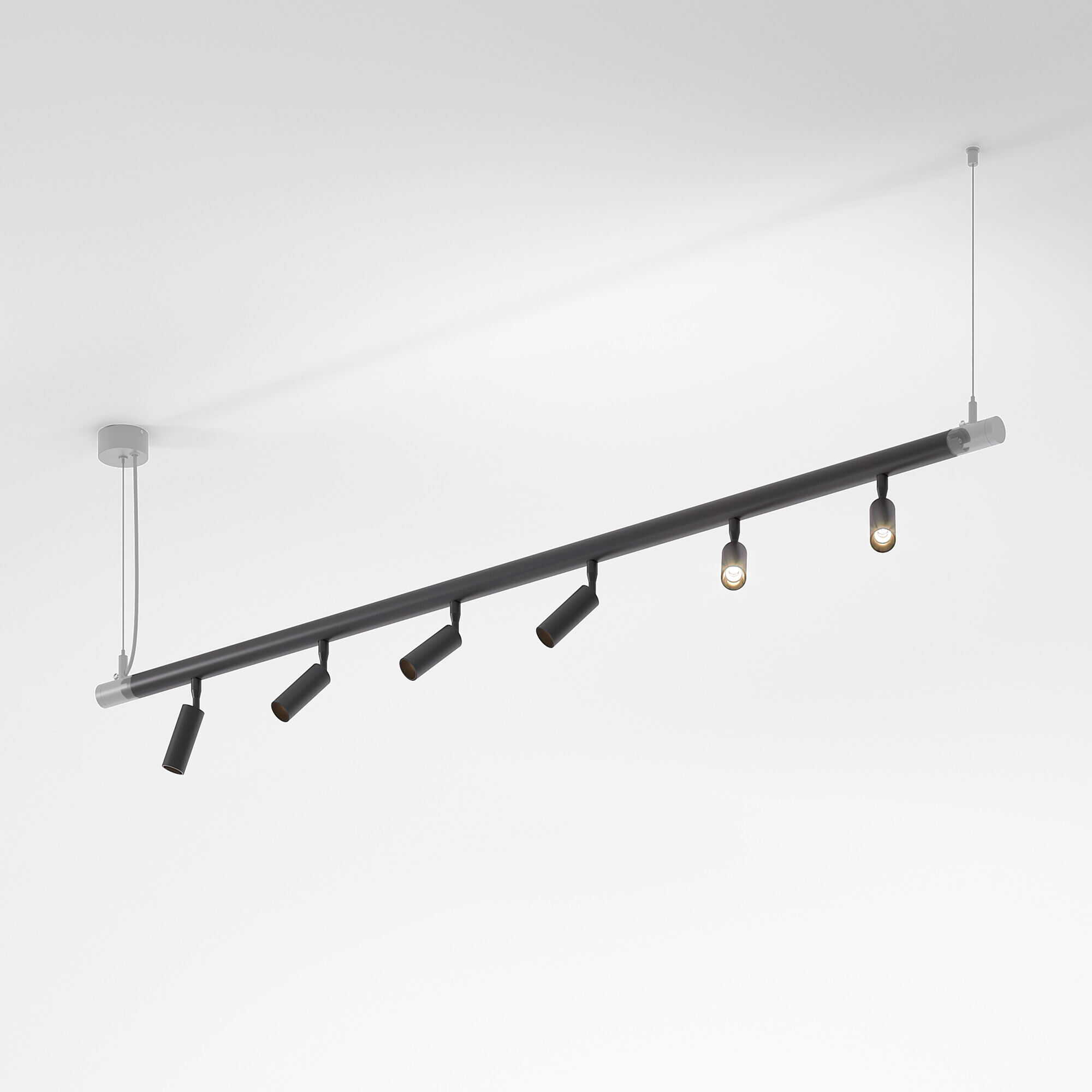 Светодиодный модуль для трековой системы Module System 24W 3000K черный