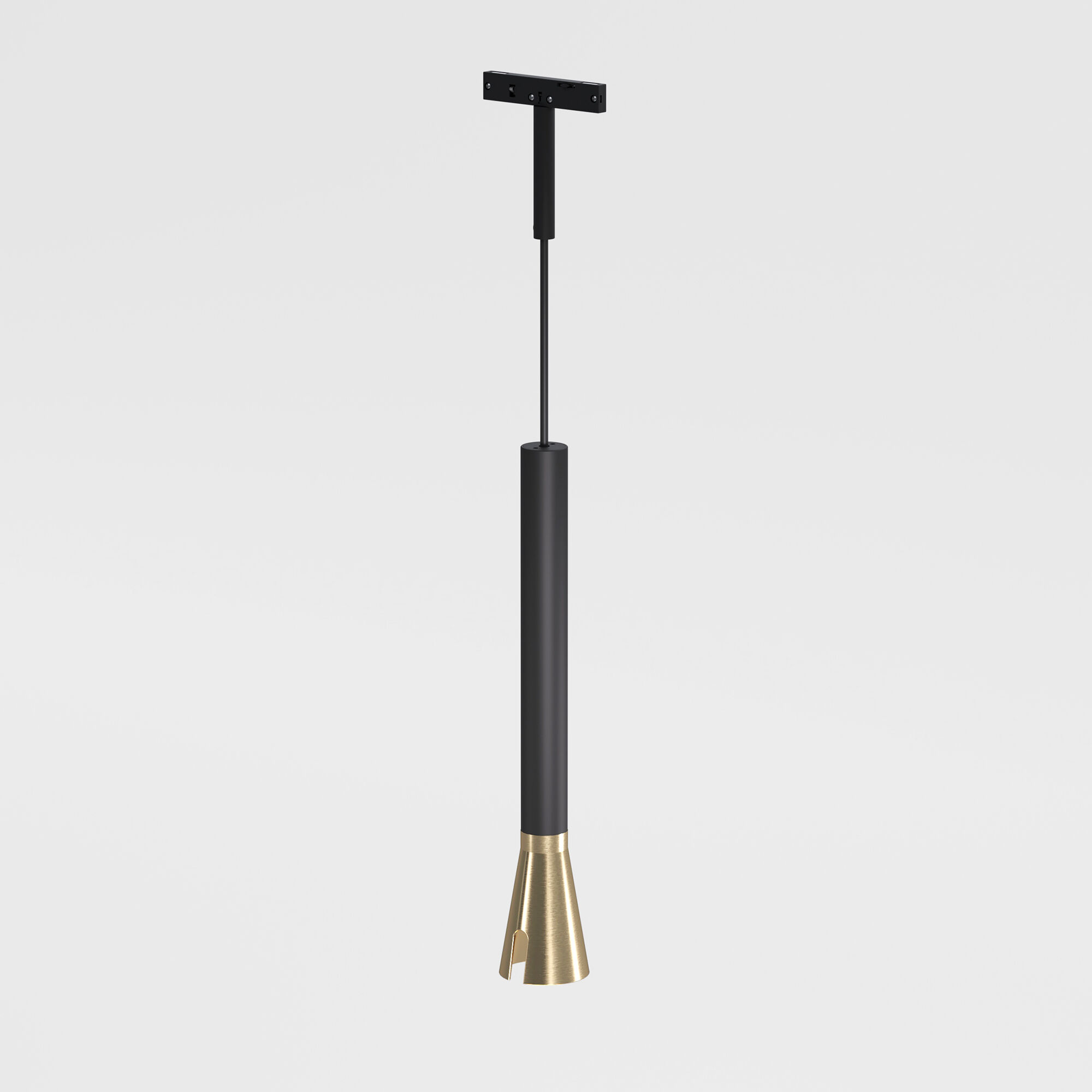 Mini Magnetic Трековый светильник 3W 3000K черный/латунь