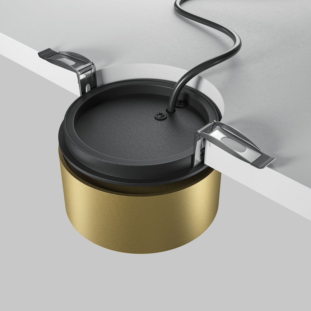 Встраиваемый светильник Maytoni Onda 4000K 12Вт 120° DL024-12W4K-BMG