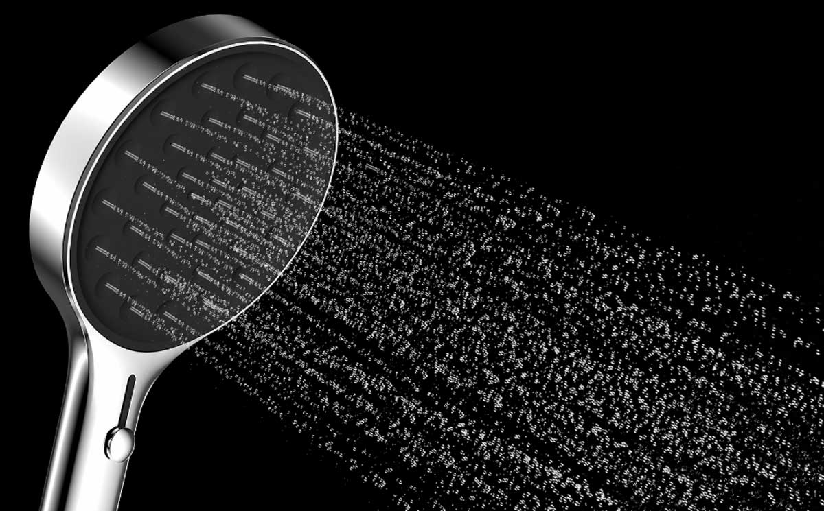 Душевая система Vincea Inspire VSFW-3I22MT3RGM встраиваемая в стену цвет вороненая сталь