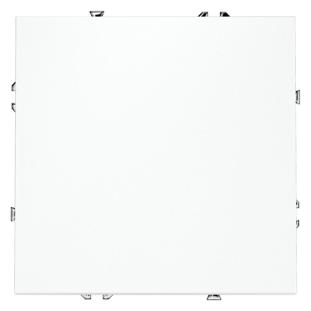 Проходной переключатель встраиваемый VOLTUM S70 одноклавишный 10А, (белый матовый)