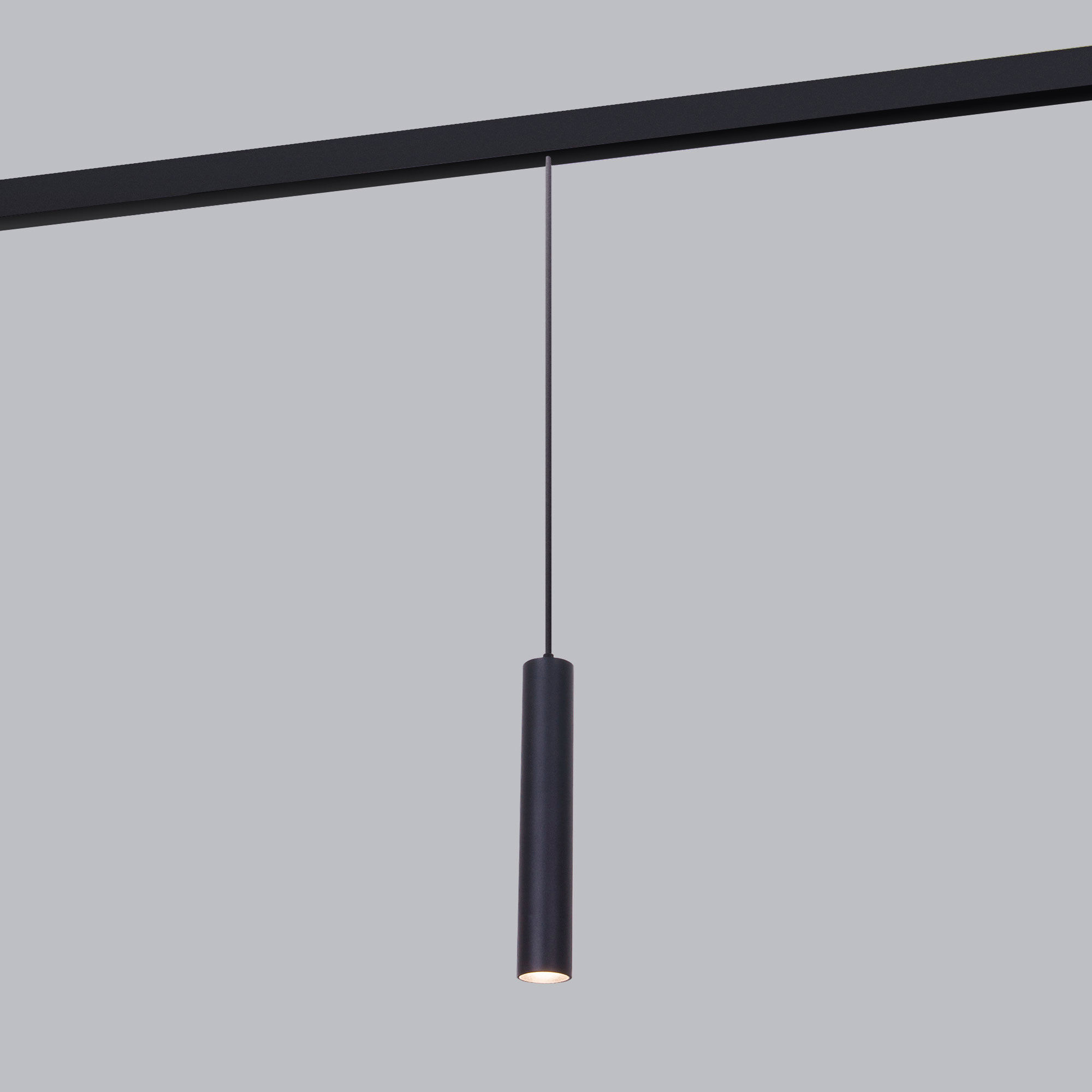 Slim Magnetic Трековый светильник P01 6W 4200K черный