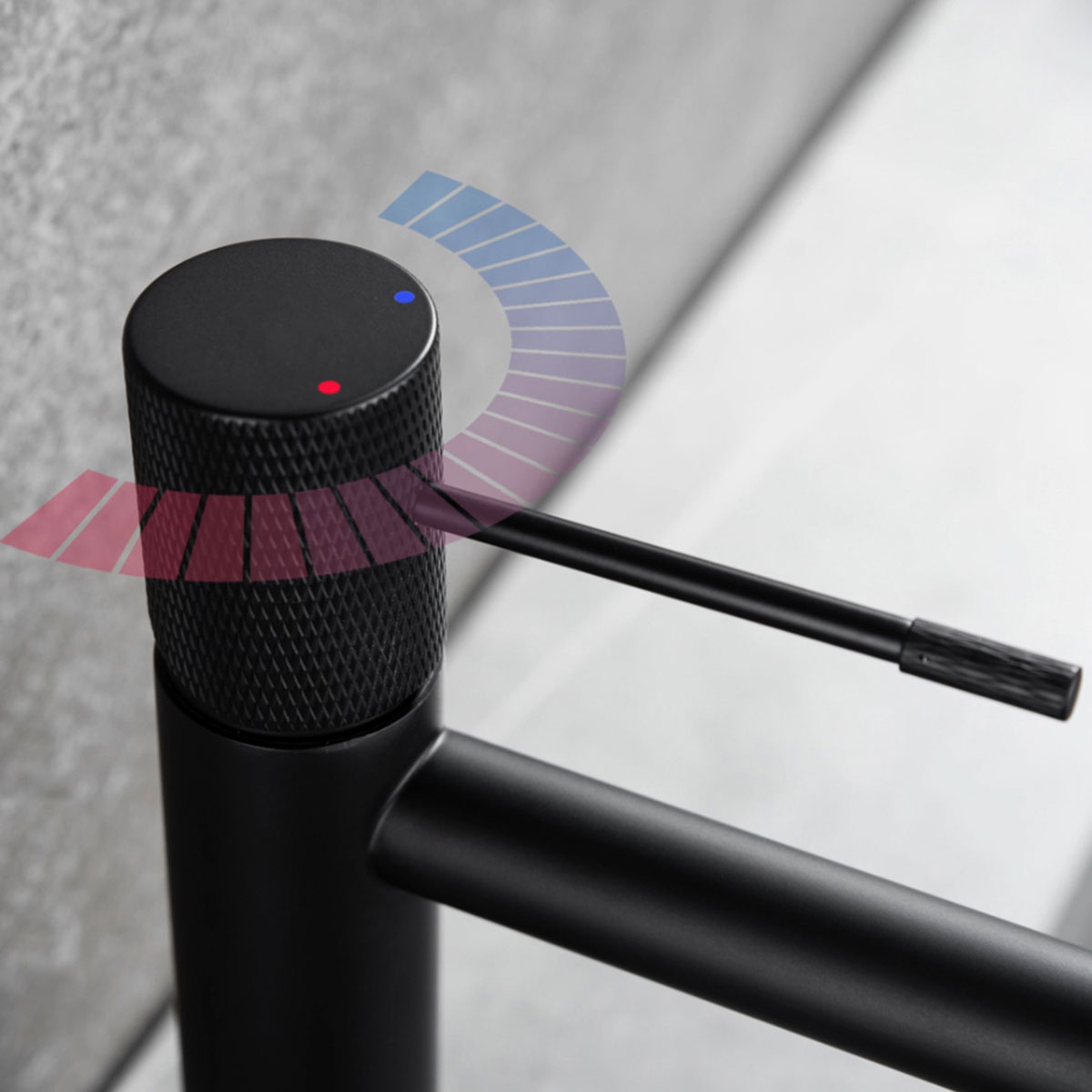 Смеситель Vincea Desire VBF-1D1MB на раковину черный