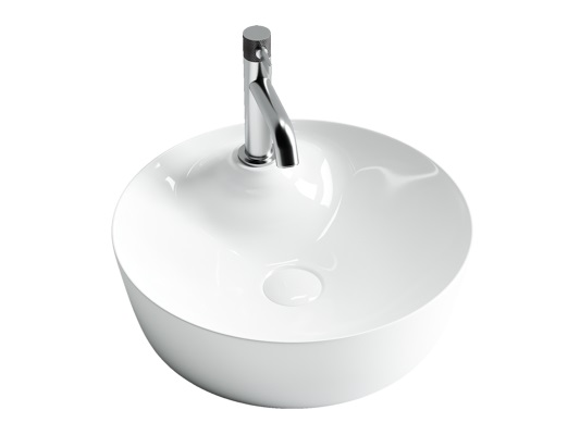 Умывальник чаша накладная круглая CN6014