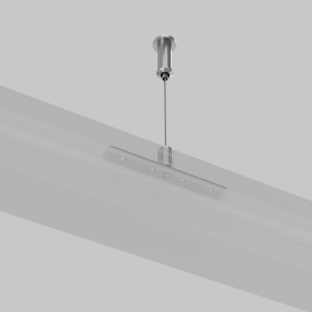 Тросовый подвес для низкопрофильного шинопровода Exility, 2 шт Maytoni TRAM034SW-2S