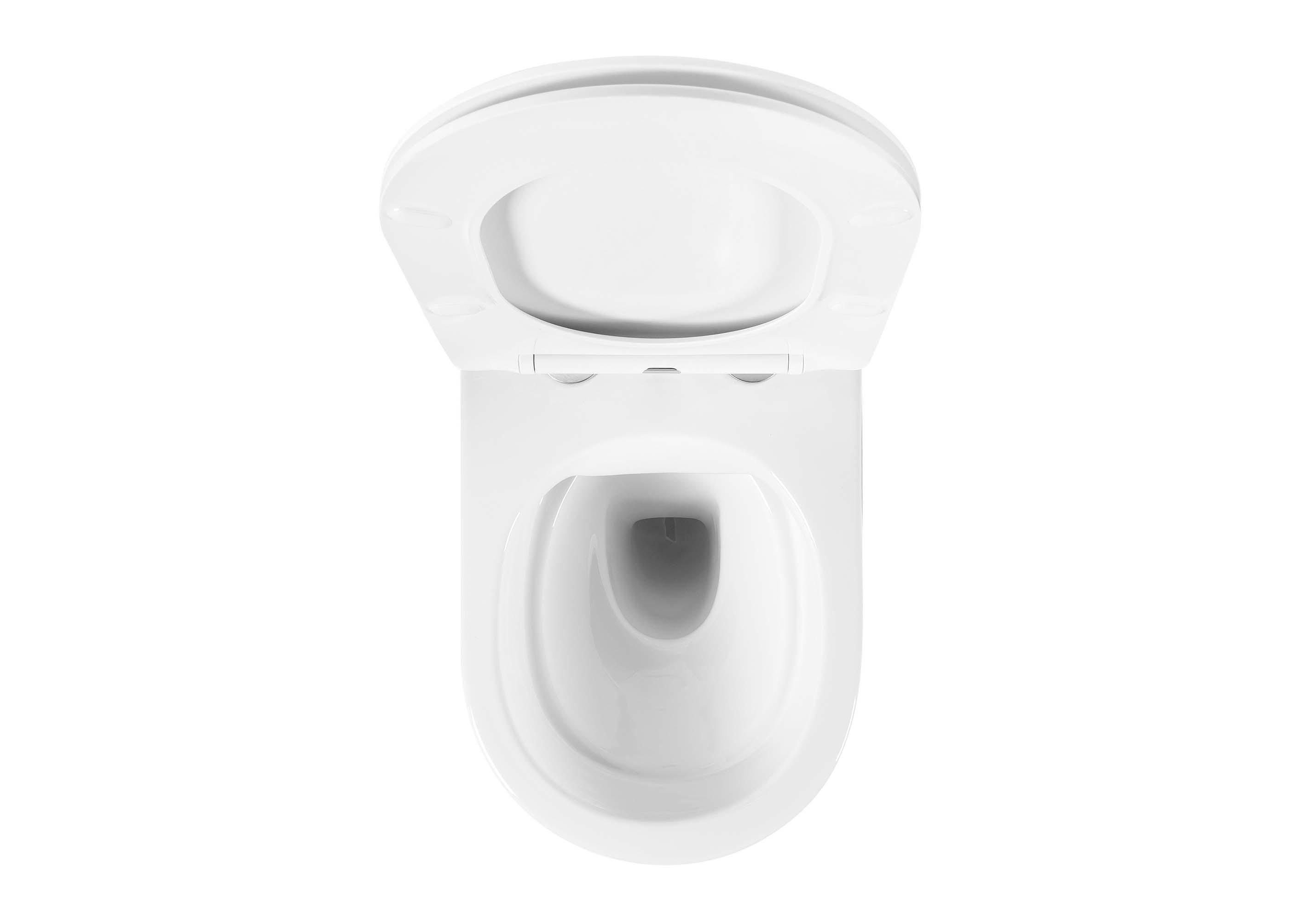 Унитаз подвесной безободковый Aquatek ЕВРОПА AQ1901-MW 525*360*320 с сиденьем Soft Close