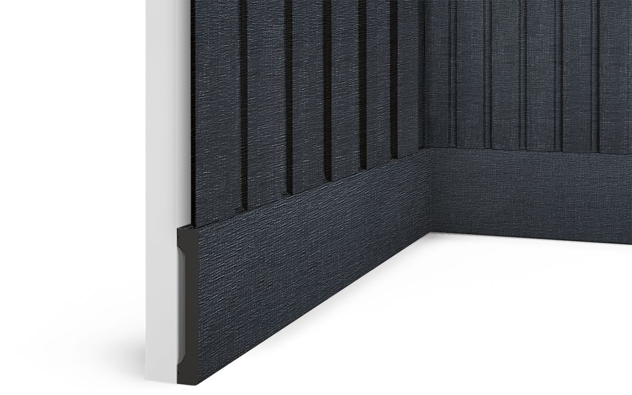 Декорированный плинтус B90V1 BK114 HIWOOD