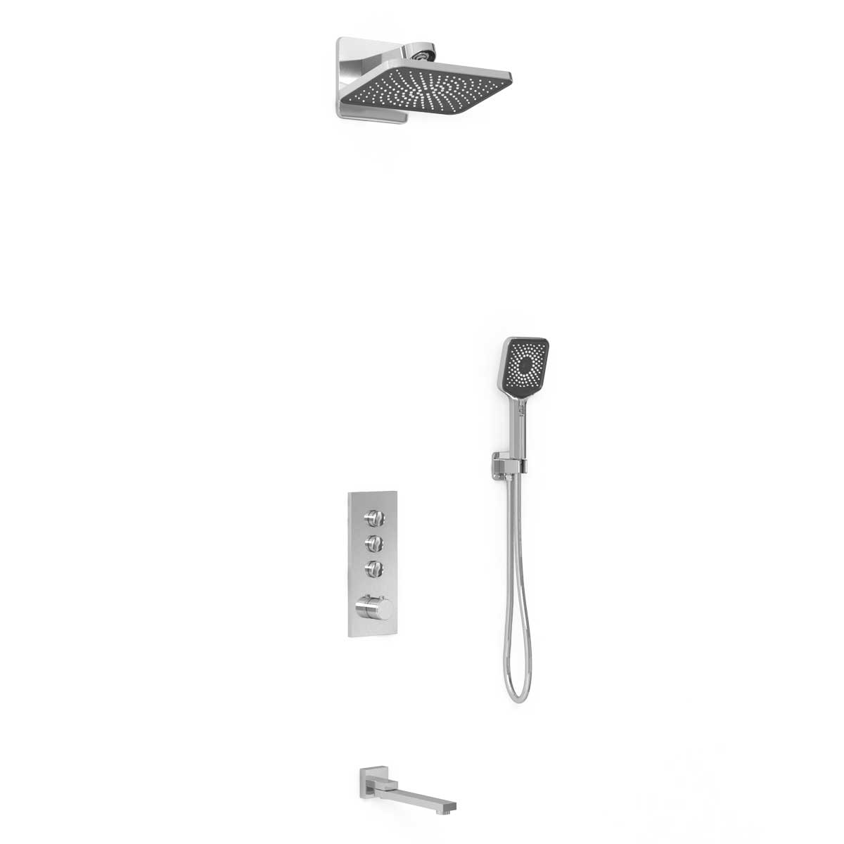 Душевая система Vincea VSFW-433TI4CH встраиваемая в стену цвет хром