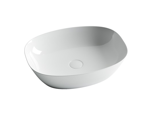 Умывальник чаша накладная овальная CN5005