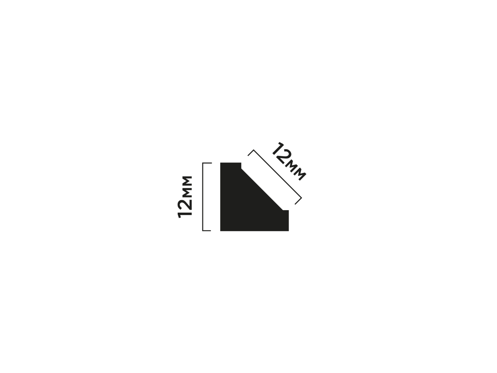 Молдинг D12V2 HIWOOD
