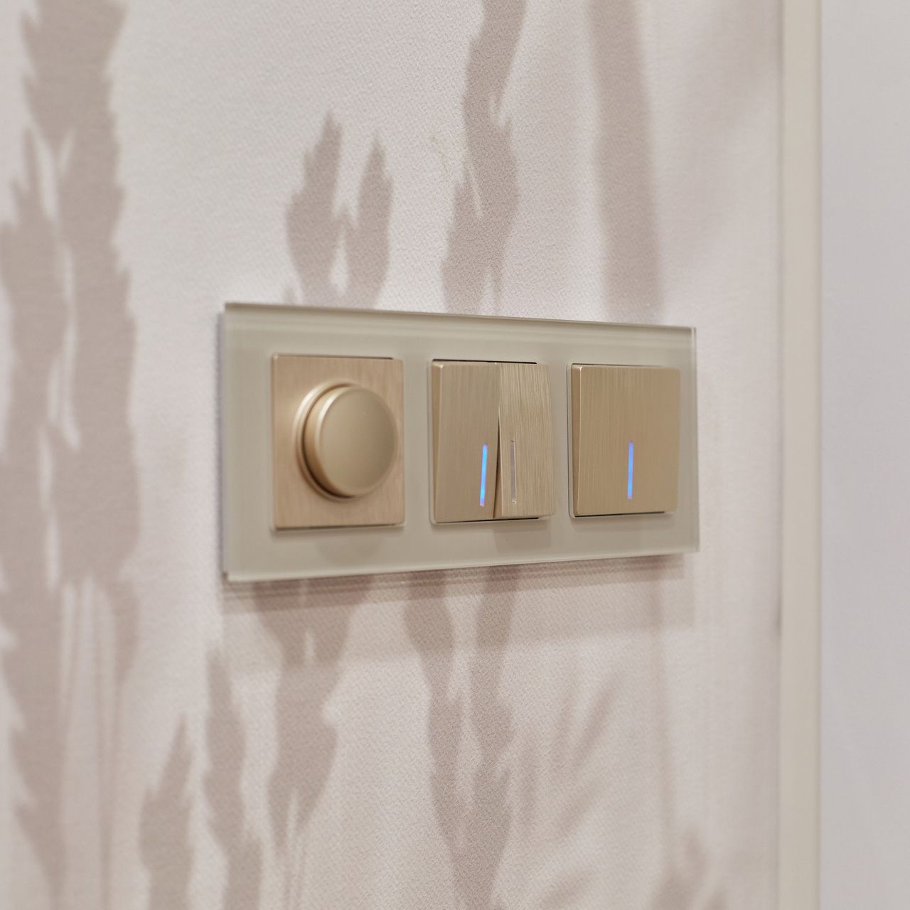 Диммер (шампань рифленый) Werkel