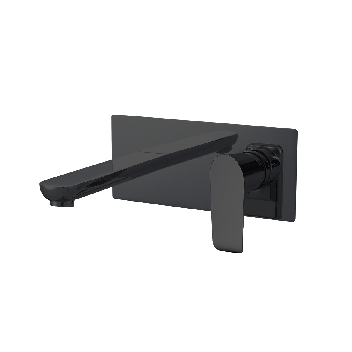 Смеситель Vincea Esse VBFW-1E1MB настенный черный