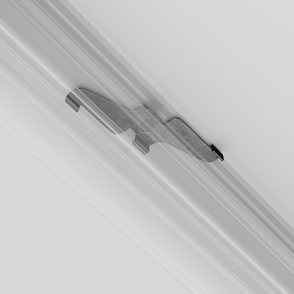 Фиксатор для накладного монтажа Exility черный, 2шт Maytoni TRA034HS-21B