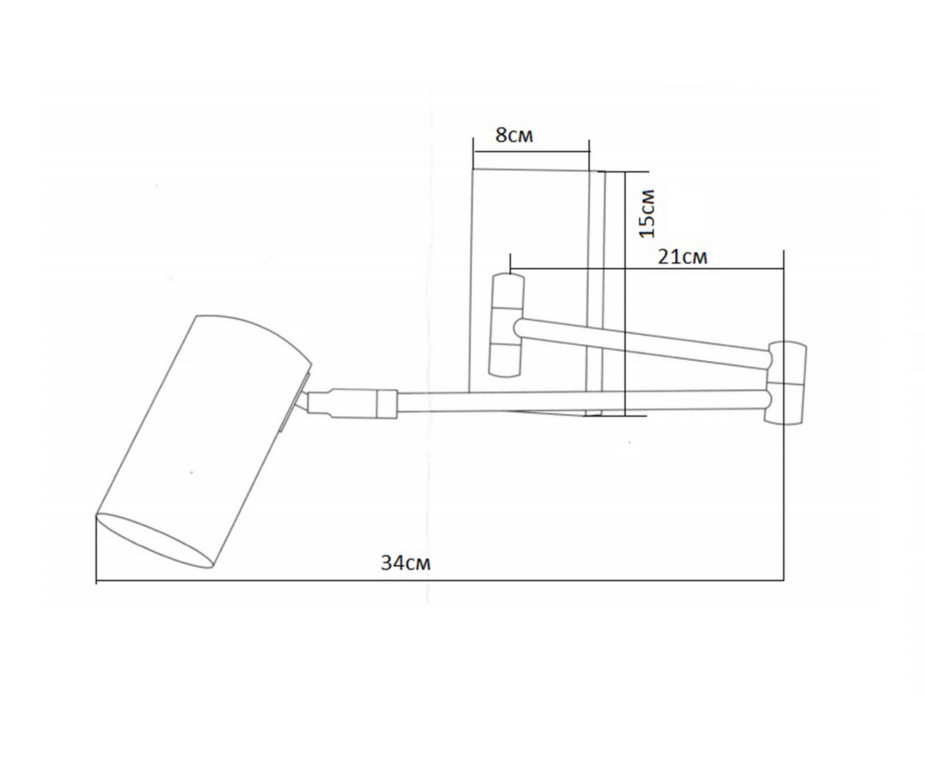 07657,20 Бра Хэлли бронза Gu10 1*5W