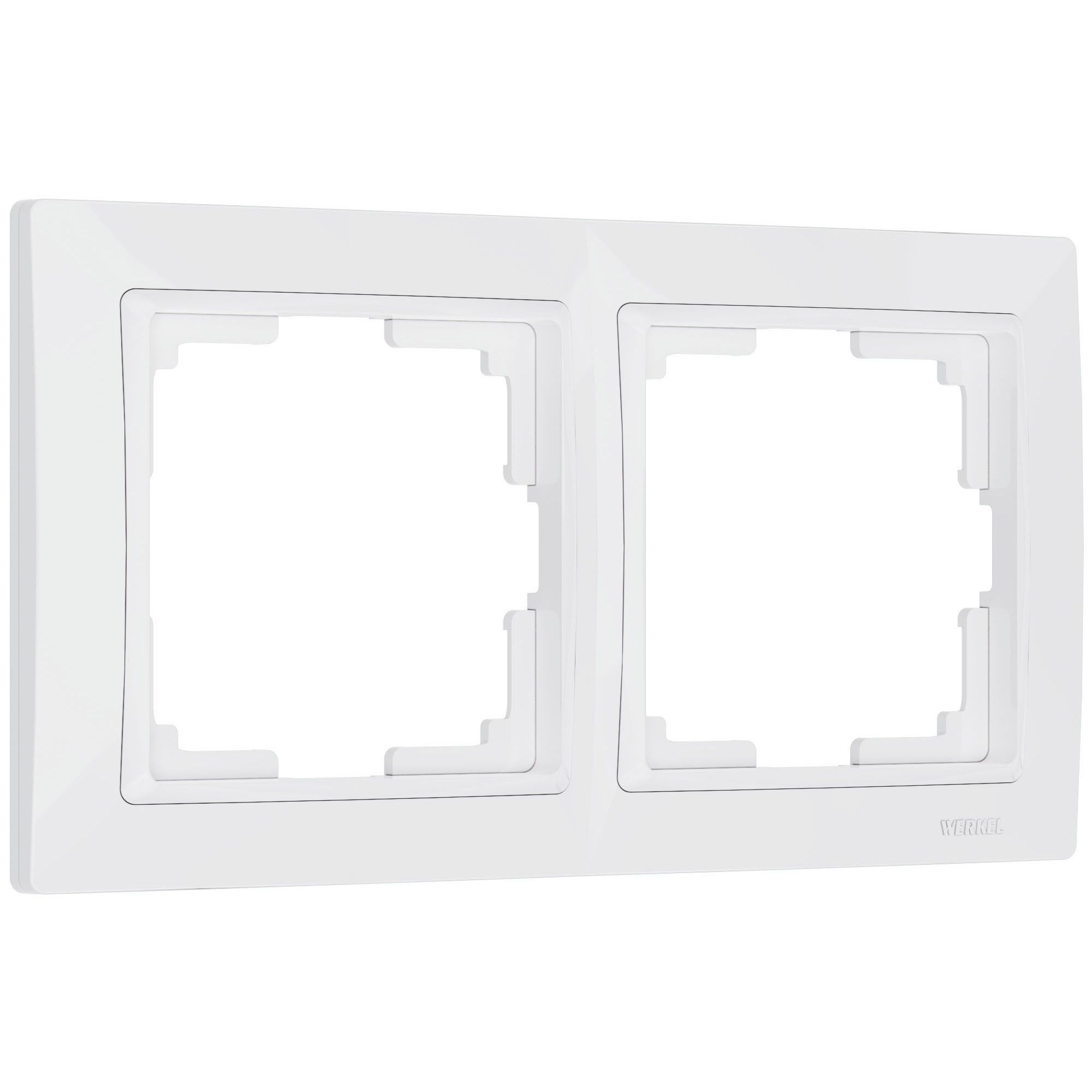 Рамка на 2 поста Snabb basic (белый) Werkel