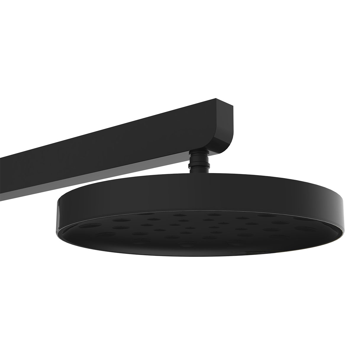 Душевая стойка Vincea Inspire VSFS-3I11MB настенная цвет черный матовый