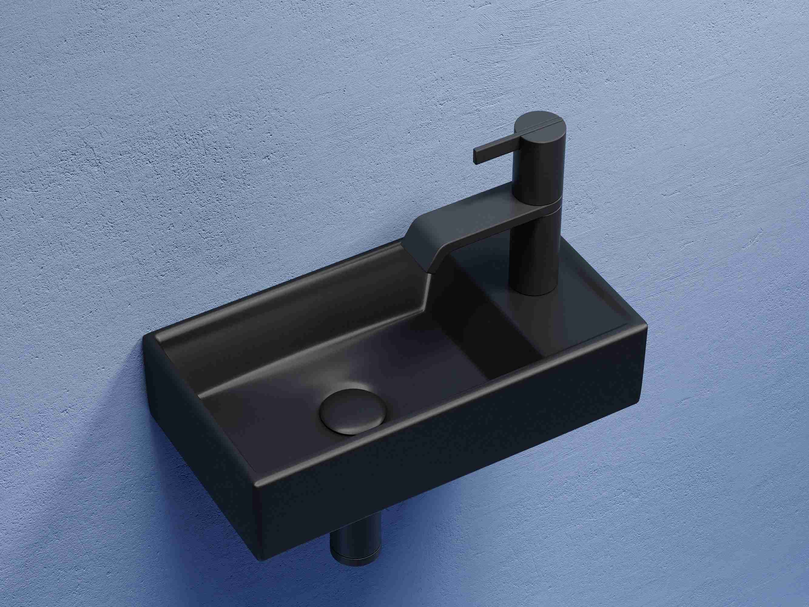 Умывальник подвесной прямоугольный CN6051LMB